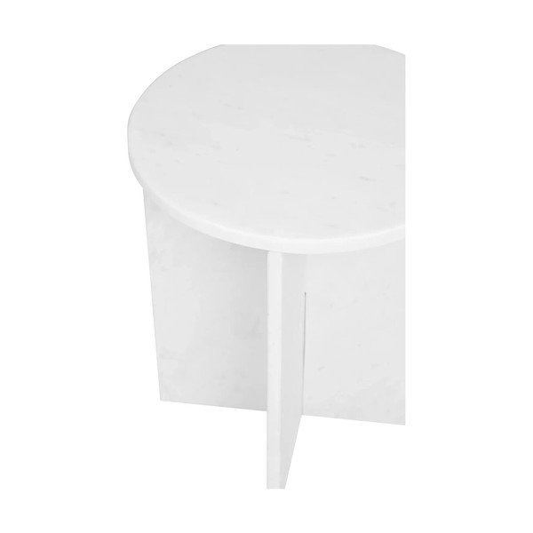 Mramorni okrugao pomoćni stol ø 40 cm Savio – Premier Housewares-image-3