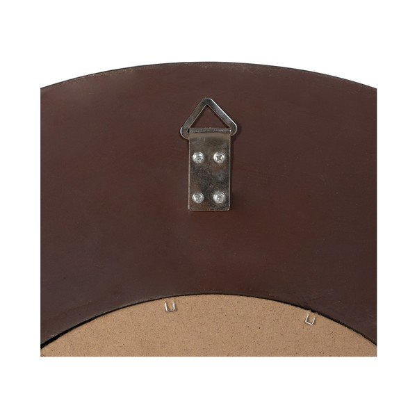 Zidno ogledalo s okvirom od masivnog drveta 65x65 cm – Ixia-image-4