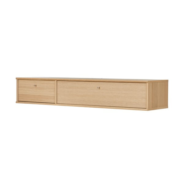 TV komoda u dekoru hrasta u prirodnoj boji 133x22 cm Mistral – Hammel Furniture-image-2