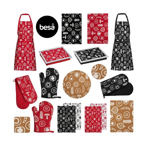 Pamučna kuhinjska krpa 2 kom 40x60 cm Besa – Premier Housewares-image-2