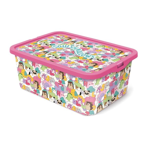 Plastična dječja kutija za pohranu 40x29x15 cm Stor – SQUISHMALLOWS