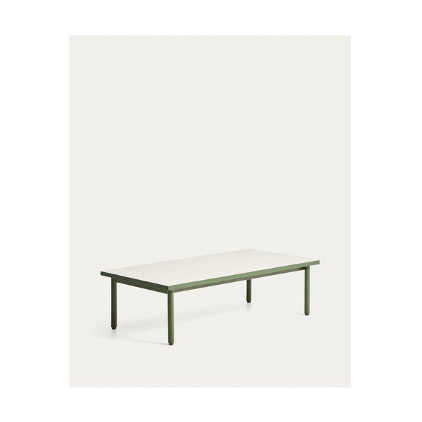 Vrtni stolić za kavu s keramičkom daskom 61x122 cm Maurina – Kave Home-image-3