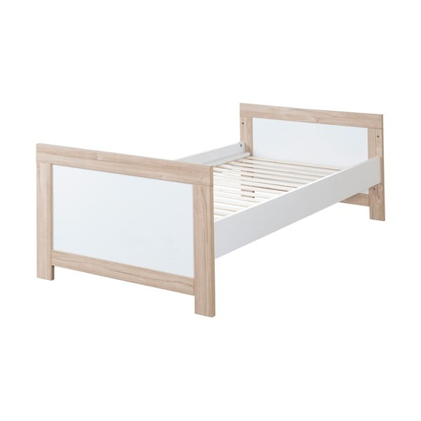 Bijeli/u prirodnoj boji dječji krevet 70x140 cm Malo – Roba-image-4