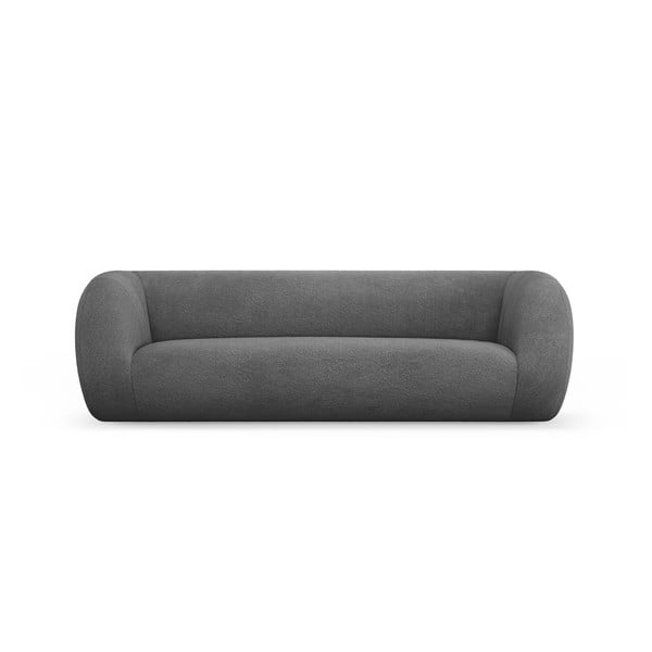 Siva sofa od bouclé tkanine 230 cm Essen – Cosmopolitan Design