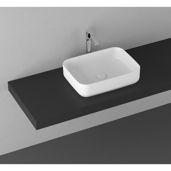 Bijeli keramički umivaonik Sapho Infinity Rectangle , 50 x 36 cm-image-1