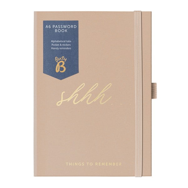 A6 bilježnica za lozinke 160 str. – Busy B-image-2