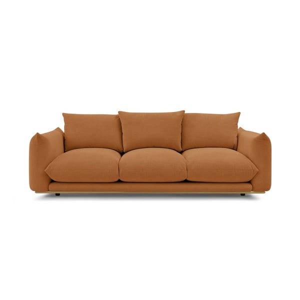 Narančasta sofa 265 cm Ernest – Bobochic Paris