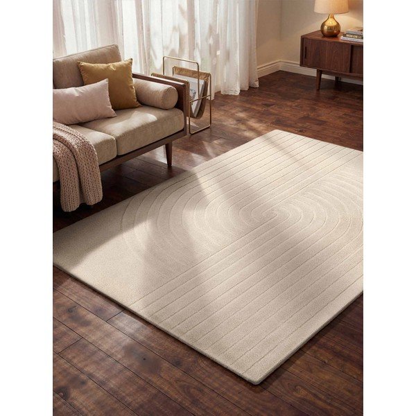 Krem ručno rađen vunen tepih 200x300 cm Arcura – Vikosa-image-1