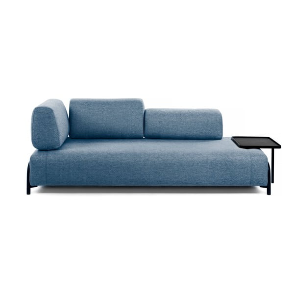 Plava sofa s prostorom za odlaganje Kave Home Compo-image-2