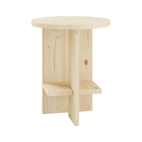 Okrugli stolić za kavu u prirodnoj boji Rondure - Karup Design-image-1