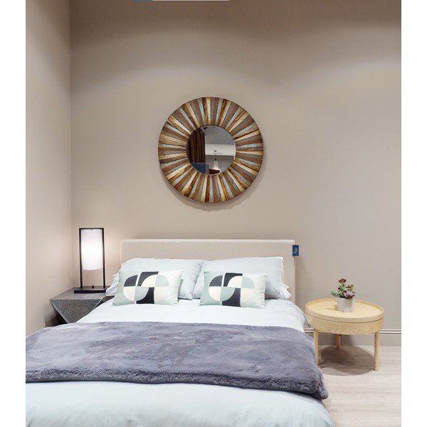 Okrugao pomoćni stol u dekoru bora ø 60 cm Viborg – Premier Housewares-image-2