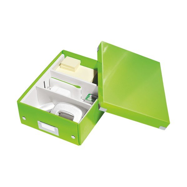 Zelena kutija s organizatorom Leitz Click&Store, duljina 28 cm-image-4