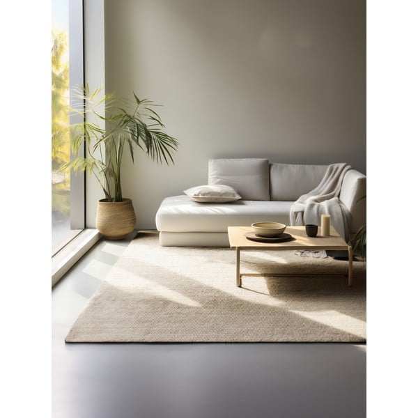 Krem juteni tepih 190x280 cm Bouclé – Hanse Home-image-1