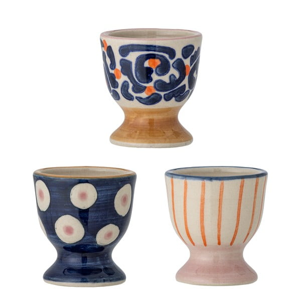 Posude za jaja u setu 3 kom od kamenine Eviaya – Bloomingville