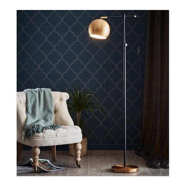 Crno-brončana samostojeća svjetiljka Markslöjd Chester-image-1