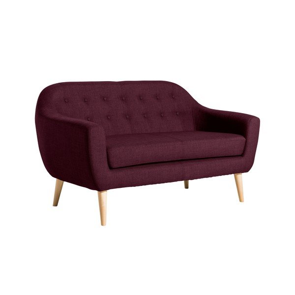 Bordo crveni dvosjed Max Winzer Kelly-image-4