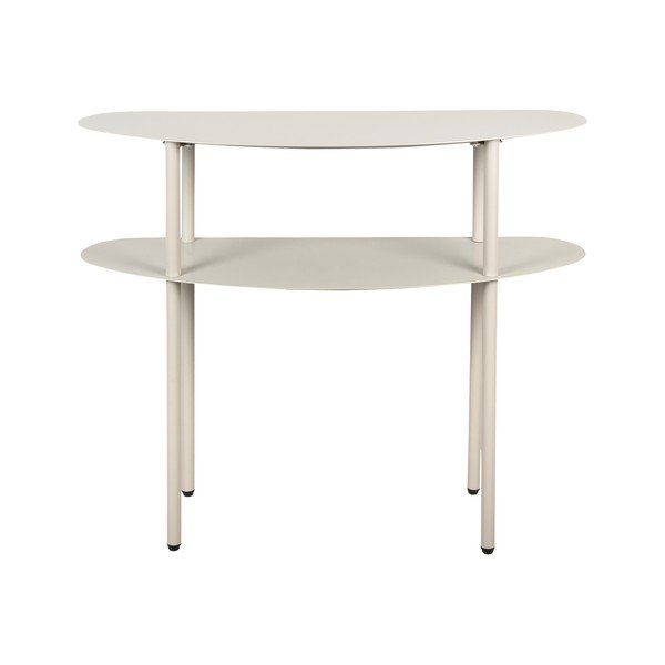 Sivi metalni pomoćni stol 28x90 cm Riqueza – Leitmotiv-image-2