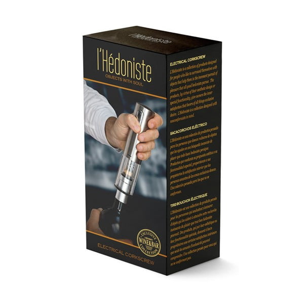 Otvarač za vino od nehrđajućeg čelika Hédoniste – Balvi-image-2