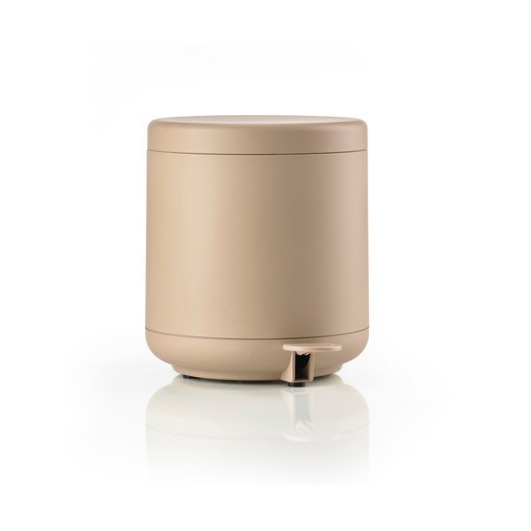 Bež kanta za smeće s pedalom 4 l Ume – Zone-image-3