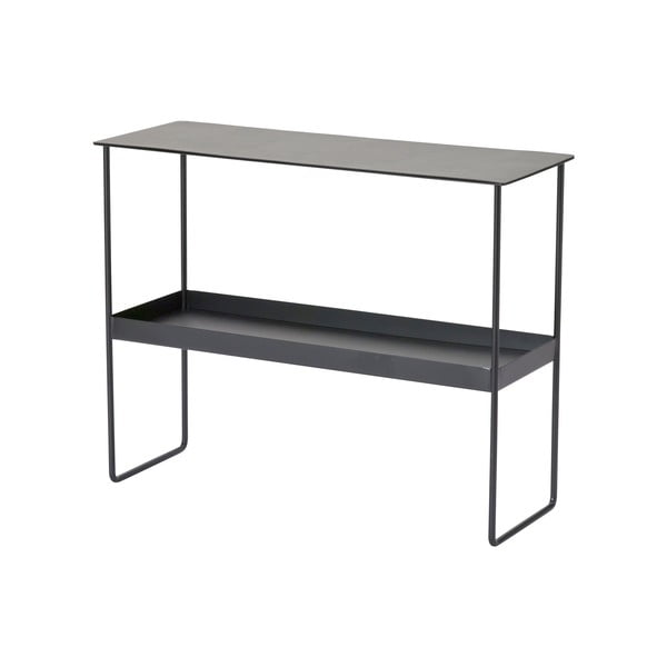 Crni metalni pomoćni stol 29x78 cm Bull – LIND DNA