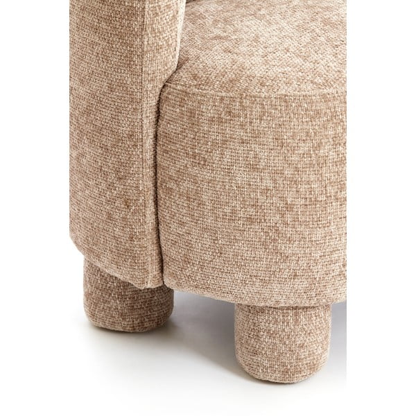 Svjetlo smeđa fotelja Kamova – Light & Living-image-1