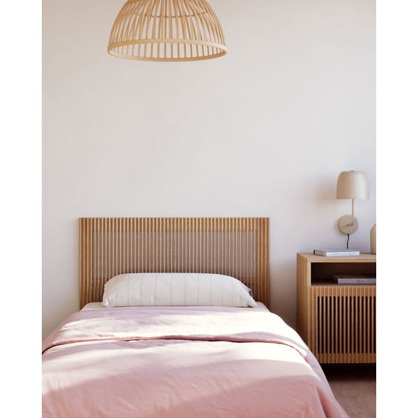 Uzglavlje od punog hrasta u prirodnoj boji 105x70 cm Beyla – Kave Home-image-1