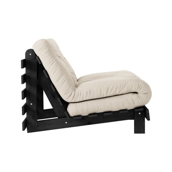 Podesiva fotelja Karup Design Roots Black/Beige-image-3