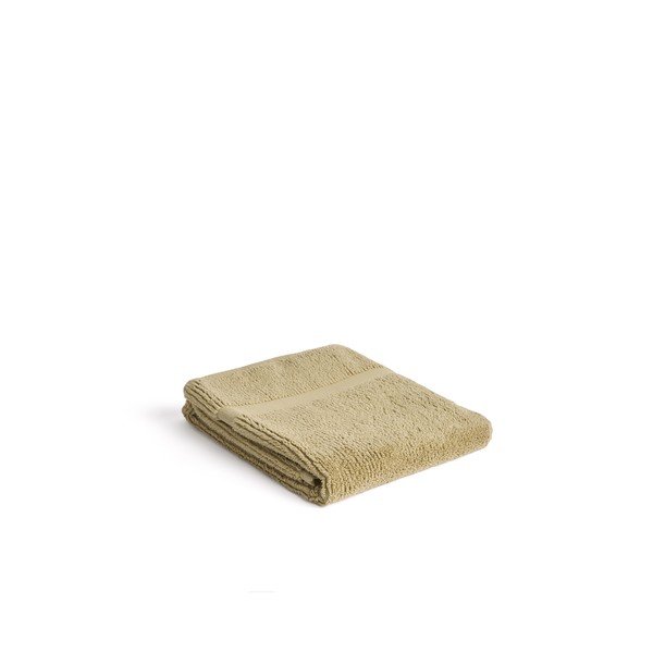 Zeleni pamučan ručnik od frotira 50x90 cm Olvira – Kave Home-image-4