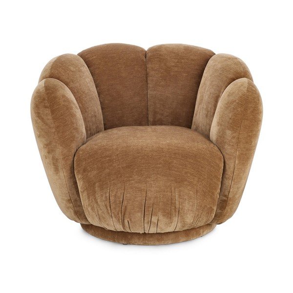 Smeđa fotelja Tulip – Bizzotto-image-2