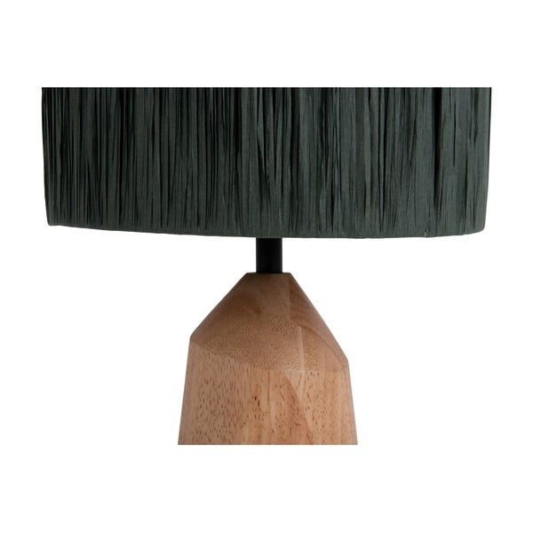 Crna stolna lampa sa sjenilom od papirne špage (visina 35,5 cm)  Sheer Trapeze – Leitmotiv-image-3