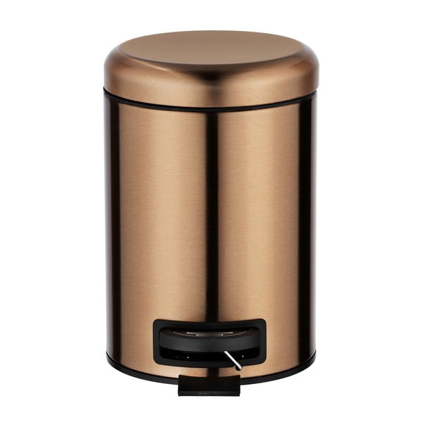 Koš za smeće s pedalom u bakrenoj boji Wenko Leman, 3 l-image-2