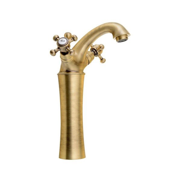 Stojeća slavina za umivaonik u brončanoj boji Antea – Sapho