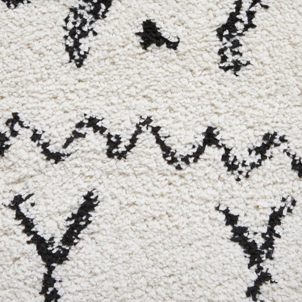 Bijelo-crni tepih Think Rugs Boho Lami Black &amp; White, 160 x 230 cm-image-2