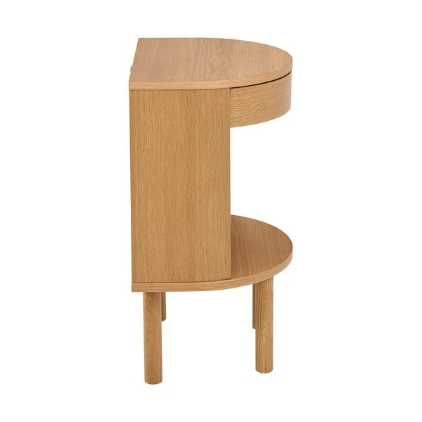 Noćni ormarić u dekoru hrasta u svijetloj prirodnoj boji Paron – Actona-image-4