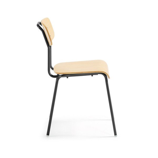 Set od 4 stolice s crnom La Forma Klee konstrukcijom-image-4