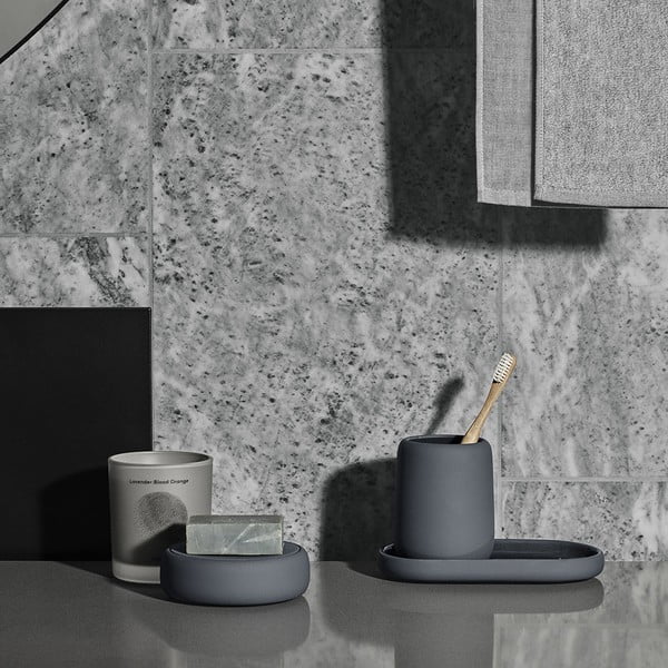 Sivo-crni dozator za sapun Blomus Sono, 250 ml-image-1