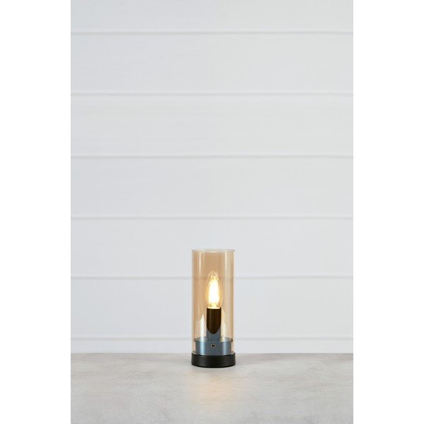 Narančasta stolna lampa sa staklenim sjenilom (visina 23 cm) Post – Markslöjd-image-1
