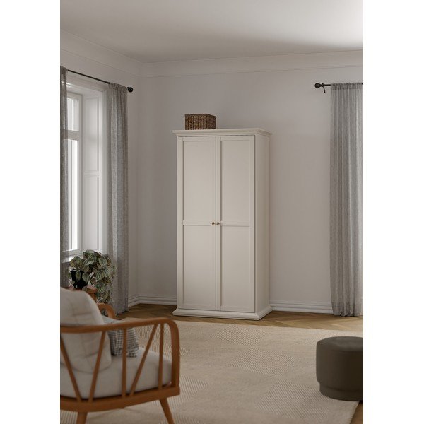 Krem ormar 96x201x60,5 cm Paris – Tvilum-image-1