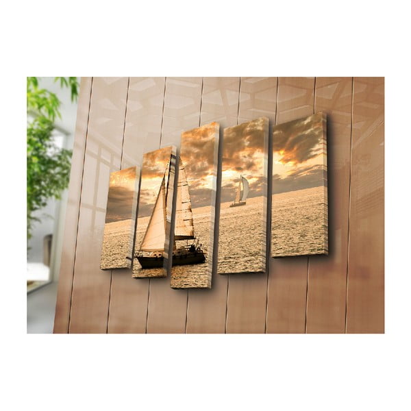 Višedijelna slika Brod, 105 x 70 cm-image-2