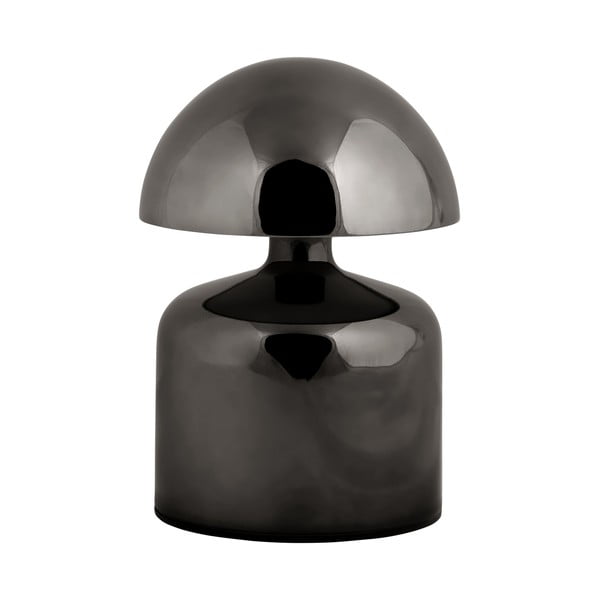 Crna LED stolna lampa s metalnim sjenilom (visina 14 cm) Impetu – Leitmotiv