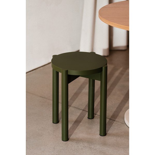 Zeleni stolac od masivne bukve Hopp – noo.ma-image-2