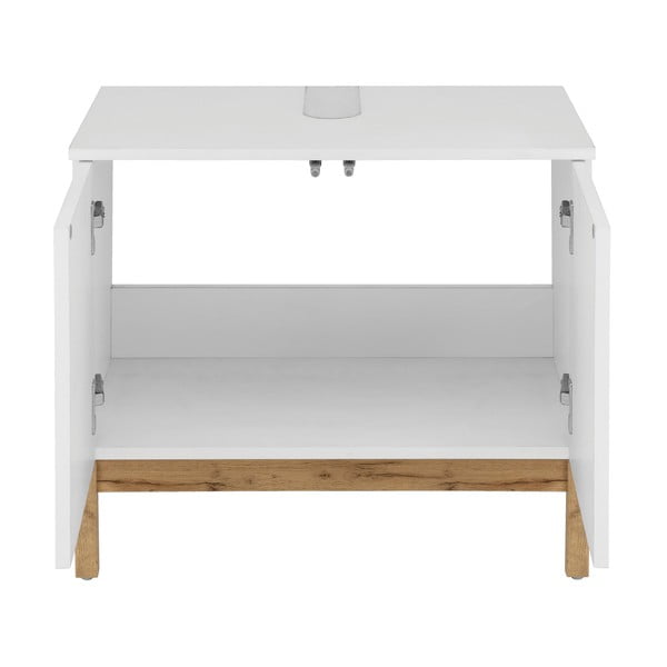 Bijeli ormarić za ispod umivaonika 56x35 cm Mirza – Støraa-image-2