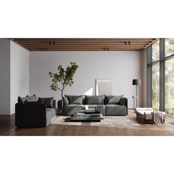 Antracit sofa modul (desni kut) Dune - TemaHome-image-1