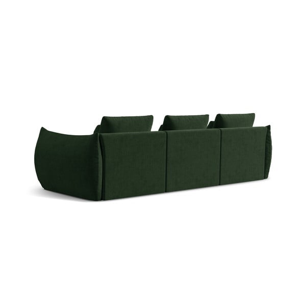 Tamno zelena sofa 332 cm Bloom – Micadoni Home-image-3