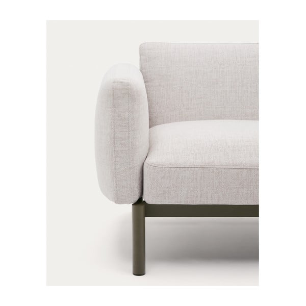 Svijetlo sivi vrtni modularni kauč 201 cm Sorells – Kave Home-image-4