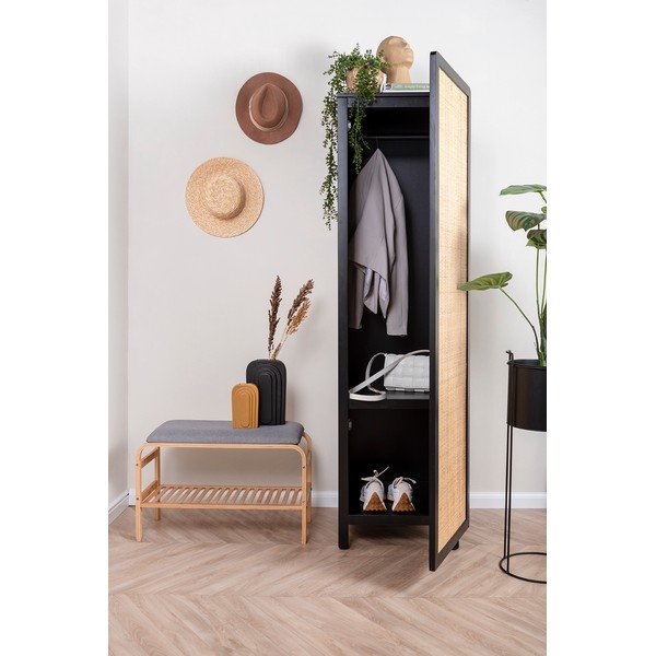 Crni drveni ormar Leitmotiv Galant-image-1