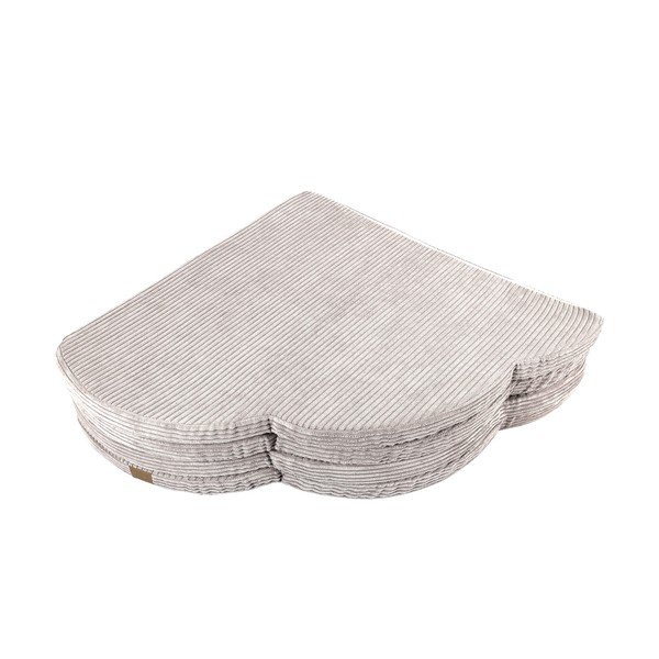 Dječja podloga za igru boje slonovače 160x160 cm – Meowbaby-image-3