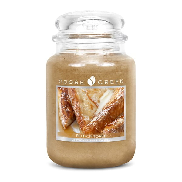 Mirisna svijeća u staklenoj posudi Goose Creek francuski tost, 150 sati gorenja