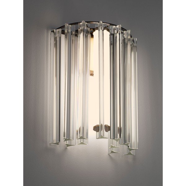 Mjedena staklena LED zidna lampa Nol – Nova Luce-image-4