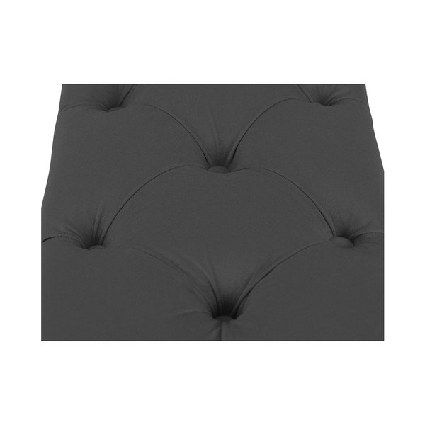 Tamno sivi otoman za krevet s prostorom za odlaganje Kooko Home Manna, 47 x 140 cm-image-3